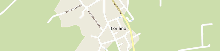 Mappa della impresa bagaglino di guiducci loredana a RIMINI