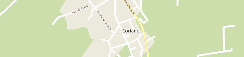 Mappa della impresa foto amedeo di censi e silvi snc a RIMINI