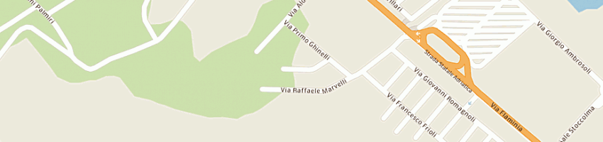 Mappa della impresa doreca adriatico srl a RIMINI