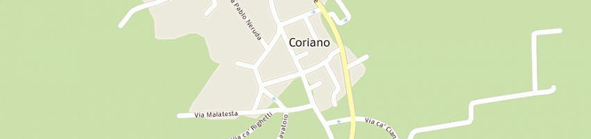 Mappa della impresa elettromeccanica lotti gabriele a CORIANO