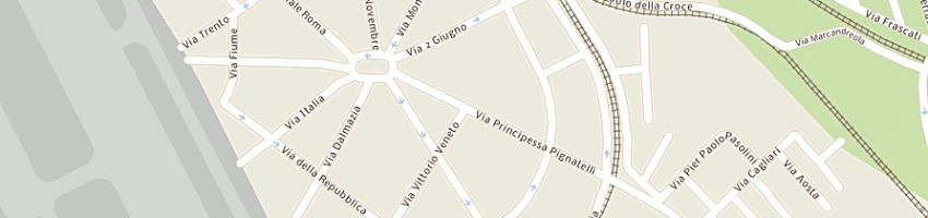 Mappa della impresa vinciguerra michele a CIAMPINO