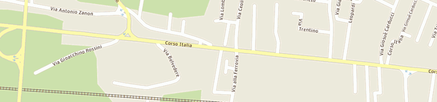 Mappa della impresa modolo severino a PORCIA