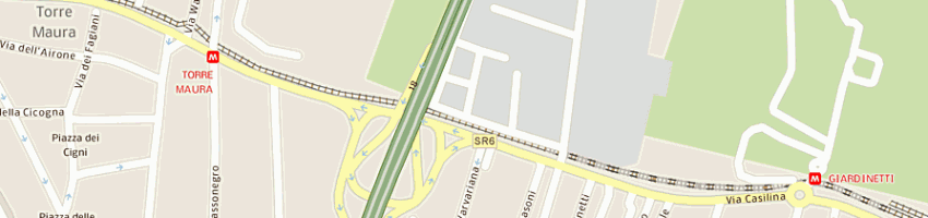 Mappa della impresa di giuseppe srl a ROMA
