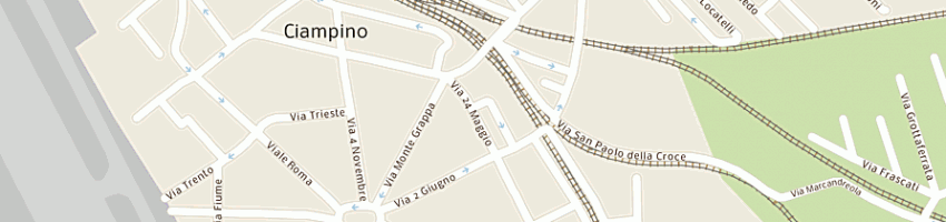 Mappa della impresa verdini gilberto a CIAMPINO