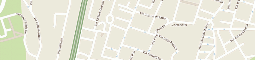 Mappa della impresa cim di francesco marinuzzi a ROMA