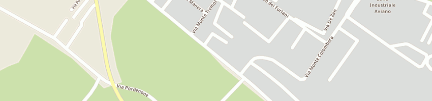 Mappa della impresa ottogalli adelchi e c (snc) a AVIANO