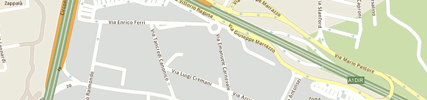 Mappa della impresa marzotto distribuzione spa a ROMA