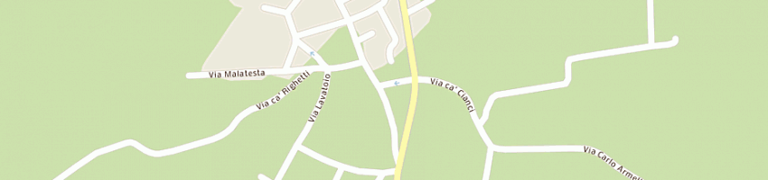 Mappa della impresa poste italiane spa a CORIANO