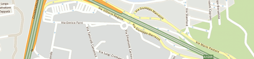 Mappa della impresa il cubo srl a ROMA
