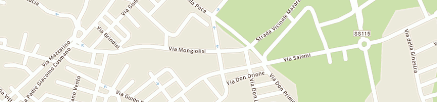 Mappa della impresa silmarmi a MAZARA DEL VALLO
