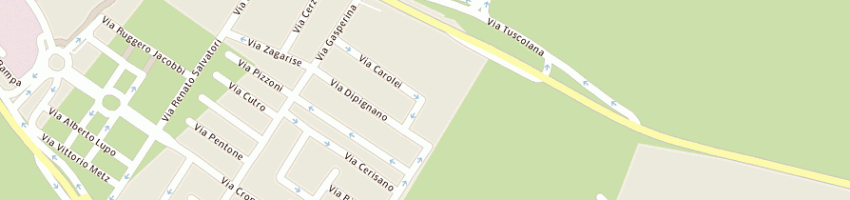 Mappa della impresa sport service srl a ROMA