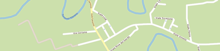 Mappa della impresa ass comunita' papa giovanni xxiii a RICCIONE