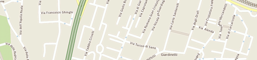 Mappa della impresa biro arredamenti srl a ROMA