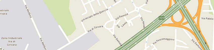 Mappa della impresa pallotta vincenzo a ROMA