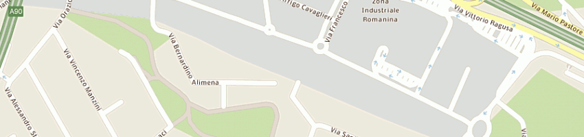 Mappa della impresa magic sun sas a ROMA