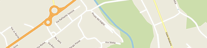 Mappa della impresa pujatti giorgio gp idrotermica a PRATA DI PORDENONE