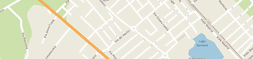 Mappa della impresa ceccoli roberto a RIMINI