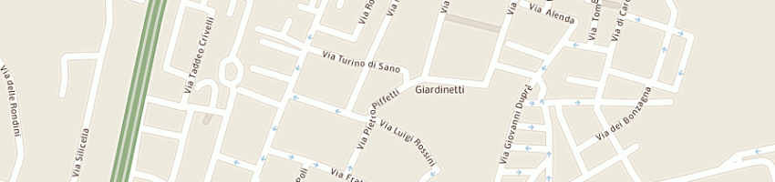 Mappa della impresa bellucci gianni a ROMA