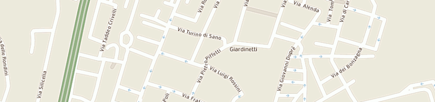 Mappa della impresa pa - sg srl a ROMA
