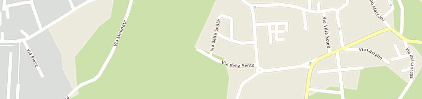 Mappa della impresa bar centrale snc di vergadoro franco e c a PORCIA