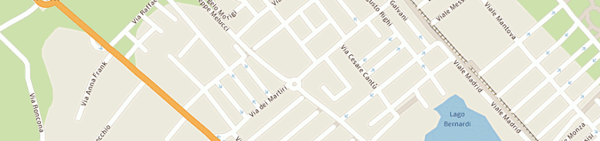 Mappa della impresa circolo acli a RIMINI