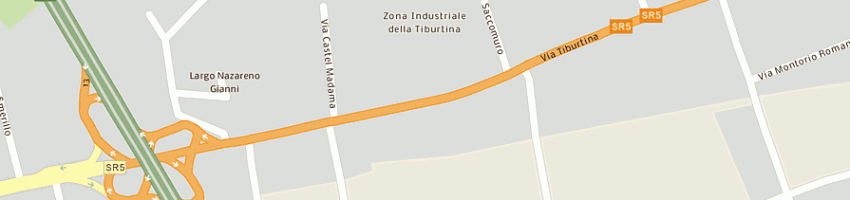 Mappa della impresa baila srl a ROMA