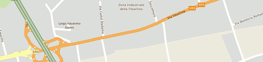 Mappa della impresa colucci miria a ROMA