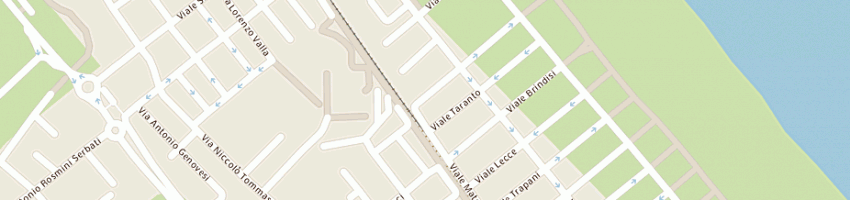 Mappa della impresa pensione giacomini a RIMINI