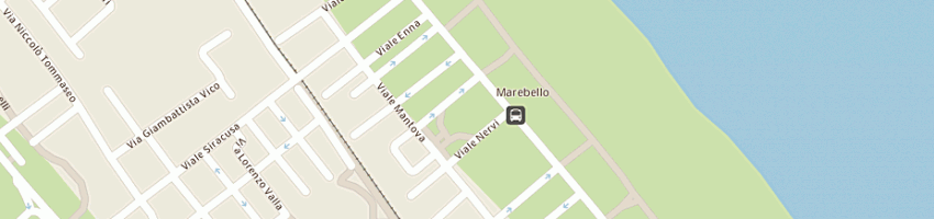 Mappa della impresa aramini giuseppe a RIMINI