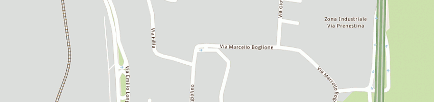 Mappa della impresa borghi trasporti spedizioni spa a ROMA