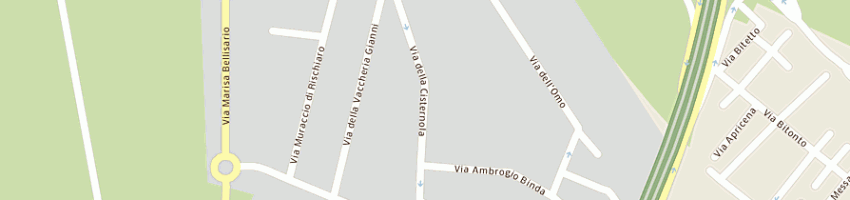 Mappa della impresa bar 2000 sas di lomuscio francesca e c a ROMA