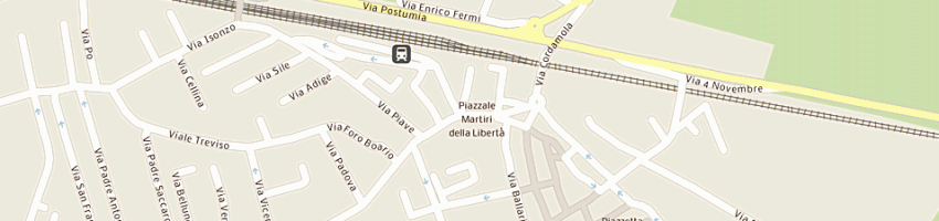 Mappa della impresa fitness club a MOTTA DI LIVENZA