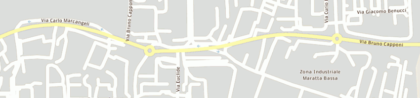 Mappa della impresa carla di carlo a TERNI