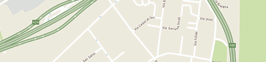 Mappa della impresa cds 2 centro diffusione selvaggina ss di tonini luca e c a ROMA