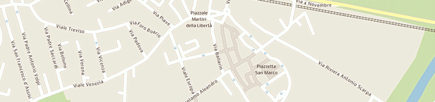 Mappa della impresa livenza combustibili snc di canzian amedeo e c a MOTTA DI LIVENZA
