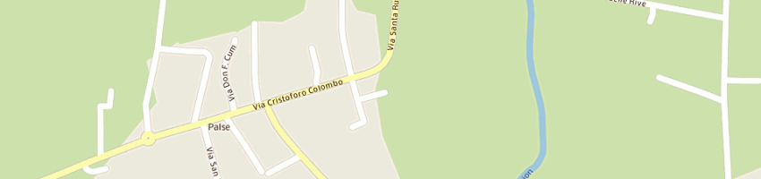 Mappa della impresa codognini mario a PORCIA