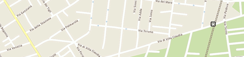 Mappa della impresa il galletto srl a ROMA