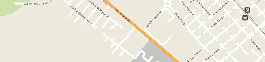 Mappa della impresa billennium srl a RIMINI