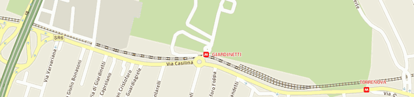 Mappa della impresa spata felice a ROMA