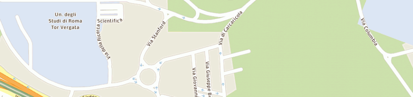 Mappa della impresa universita' degli studi di roma tor vergata - scuola di istruzione a ROMA