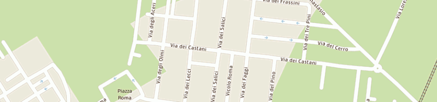 Mappa della impresa cataudella rose nicole a ANZIO