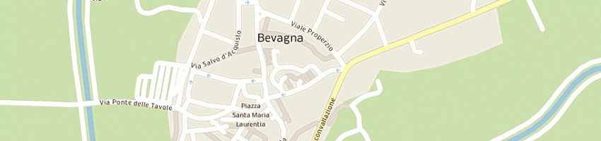 Mappa della impresa direzione didattica statale di bevagna a BEVAGNA