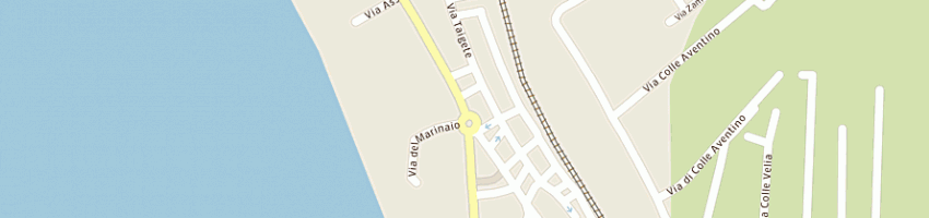 Mappa della impresa sforza annibale a ANZIO