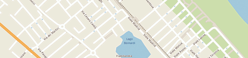 Mappa della impresa sans frontieres di fumarola emanuela a RIMINI