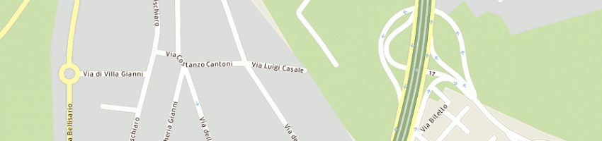 Mappa della impresa giolly pancarre'srl a ROMA