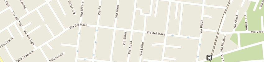 Mappa della impresa pigliucci ennio a ANZIO