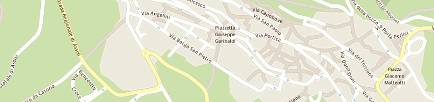 Mappa della impresa banditella marcella a ASSISI