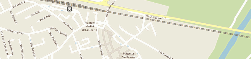 Mappa della impresa banca carige spa a MOTTA DI LIVENZA