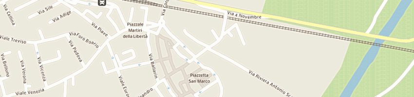 Mappa della impresa sabatini adriano a MOTTA DI LIVENZA