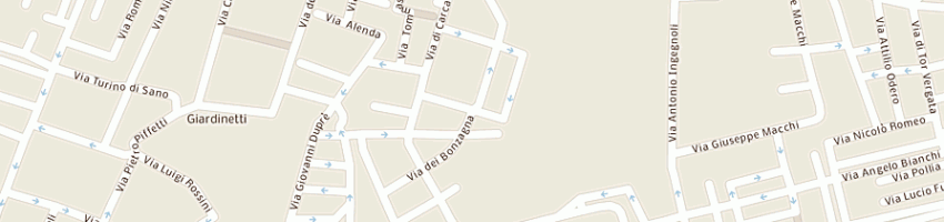Mappa della impresa l asilo nido pippi - srl a ROMA